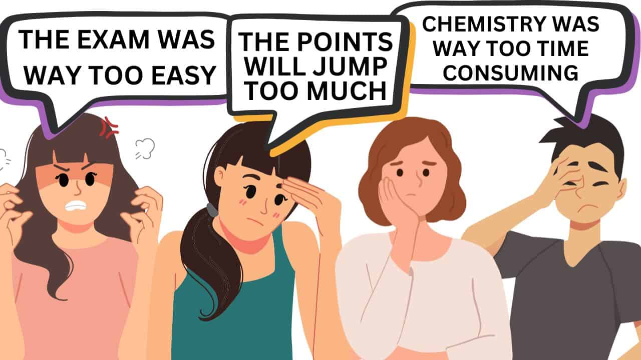 A common complaint from 2024 IMAT test takers: "The exam was TOO EASY!"